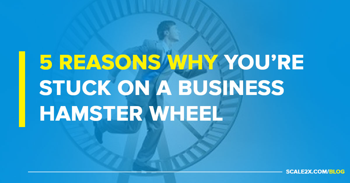 Why You’re Stuck On The Business Hamster-Wheel (and how to fix it)