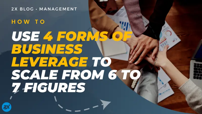 How To Use 4 Forms Of Business Leverage To Scale From 6 To 7 Figures