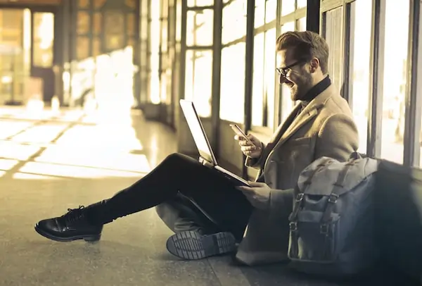 image-of-man-reading-how-to-work-less
